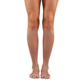 Dr. Comfort Microfiber Medical Compression Stocking, Knee-High, Open Toe